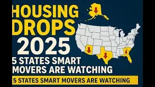 TOP 5 U.S. states where housing markets are cooling or dropping right now (2025 update)