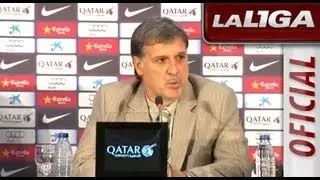 Presentaci&oacute;n de Gerardo Tata Martino con el FC Barcelona