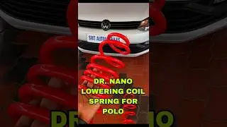 DR.NANO LOWERING COIL SPRING FOR #volkswagen #polo #automobile #mechanic #car #modified # #kerala