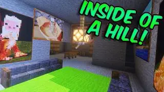This Is How I Build Houses Inside Hills in Minecraft