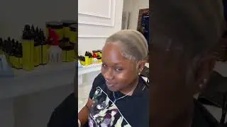 Как уложить парик с фронтальной частью на 360 градусов #boldholdlacetape