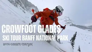 Crowfoot Glades Ski Tour in Banff National Park with Darren Tomczak