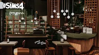 The Evergreen Thrift and Bubble Tea Store &hearts; The Sims 4: Speed Build // CC