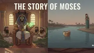 THE STORY OF MOSES - FROM BIRTH TO ESCAPE |AI ANIMATION 