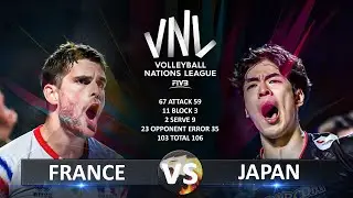 France vs Japan | Men's VNL 2025