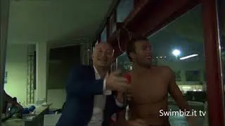 VIDEO Il Sette-Greg: Paltrinieri torna al Salotto Acquatico (con un messaggio per Romanchuk)