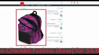 Schn&auml;ppchen/Billiger des Tages 16.08.21 - Eastpak 42 cm Pinnacle Rucksack in Checked Fuchsia (Rose)