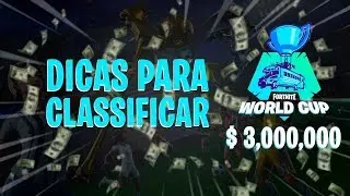 MELHORES DICAS PARA CONSEGUIR MUITOS PONTOS NA COPA DO MUNDO DE FORTNITE NO MODO SOLO