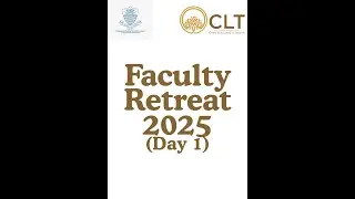 Introduction & Reclaiming Balance: Pathways for Integrative Harmony | Faculty Retreat 2025