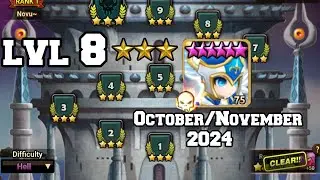 TOA Hell 3 Star Clear STAGE 8 CAMILLA October/November 2024 Summoners War