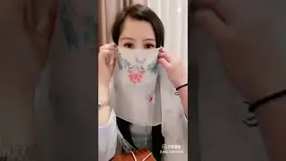 ASIAN GIRL WITH FACE VEIL 44