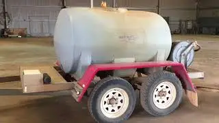 2016 Multi Tech 2000 Litre Tandem Axle Diesel Fuel Trailer (GA033)