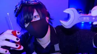 【ASMR】ロボット修理ロールプレイ🤖装備を改造します【音フェチ】