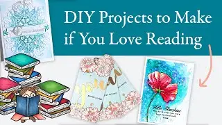 10 Unique Book-Themed Crafting Projects for Book Loving Crafters