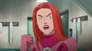 Rex and Eve Breakup showers scene |Invincible Season 1 Episode 3