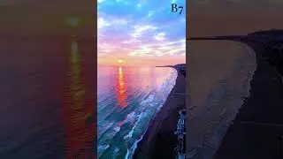 S&oacute;ng Biển V&agrave; Ho&agrave;ng H&ocirc;n | VIETNAM  #b7relaxing #b7music #relax #beach #ocean #sea