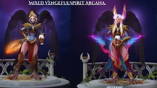 Unlocked Mixed Vengeful Spirit Arcana Dota 2 🔥