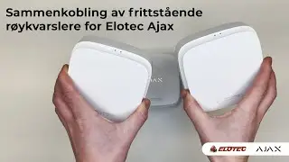 Elotec Ajax – sammenkobling av frittstående røykvarslere