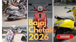 New Bajaj Chetak Under ₹90k? New 2026 Model Details (Motor & Battery Exposed)