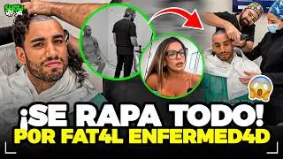 Said Palao se RAPÓ todo el cabello y revela su verdadera lucha por la salud