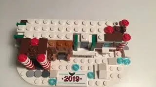 ЛЕГО 40337 НОВОГОДНИЙ НАБОР 2019 ПОШАГОВАЯ СБОРКА