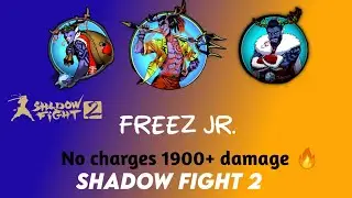 Shadow fight 2 :New Raid boss Freez Jr. || 1900+ damage without any charges