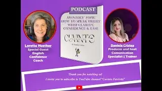 Ep. 14 - Cum vorbesti engleza cu incredere, claritate si naturalete - Loretta Huether