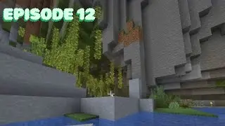 Axolotl Found in Lush Caves! Ruined Portals & Ice Biome Discovery | Minecraft Survival Ep 12