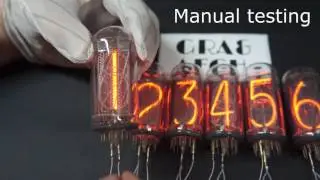 IN-18 Nixie Clock Test New Old Stock Matched GRA & AFCH