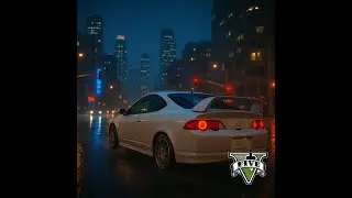 First Win on Project Street GTAV Server - Chamber of Secrets DC5 in the Rain