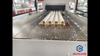 Indoor /Outdoor WPC PVC Fluted Louver Panel Making Machine
