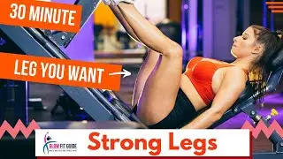 Best Leg Exercises for Strong, Toned Legs | Leg Exercises to Build Muscle @Glowfitguide