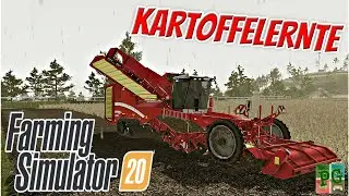 LANDWIRTSCHAFTS SIMULATOR 20 #07 - KARTOFFELERNTE mit der GRIMME 🔥│LS20 - FS20│Farming Simulator 20