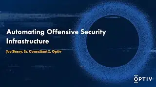 Automating Offensive Security Infrastructure