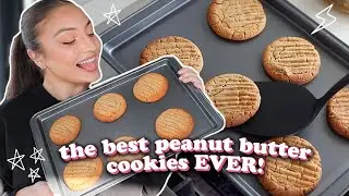 the best vegan peanut butter cookie recipe OF ALL TIME 🥜