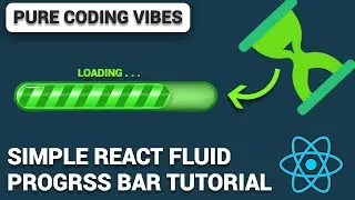 React PROGRESS BAR in Under 10 Minutes - Tutorial