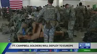 Fort Campbell soldiers preparing to deploy to Europe