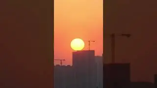 Technique  timelapse shooting a stunning sunset video with camera static#shorts
