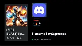 Elements Battlegrounds Discord has launched!!!