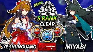 YE SHUNGUANG & MIYABI Teams!|NEW Shiyu Defense 3-4-5 S+ RANK Clear | Zenless Zone Zero ZZZ 2.5【ゼンゼロ】