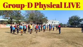 Railway Group D Physical Prepration (PET)  LIVE