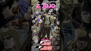 Топ 5 Аниме по голосованию. Jojo. One-piece. Eminem till I collapse. #jojo #топ #onepiece #аниме