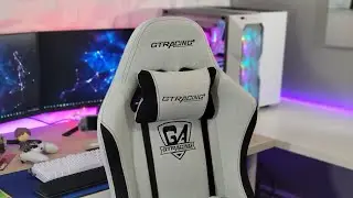 Unboxing GTRacing White Gaming Chair - $179 Bucks from Amazon!