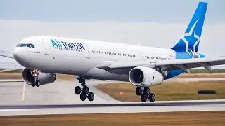 (4K) Plane Spotting Vancouver YVR | Arrivals, De-icing, Departures