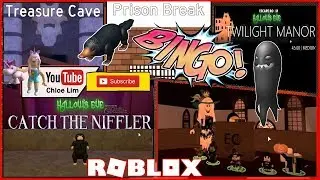 🎃 Roblox Escape Room How to get the Niffler and Imaginary Companion Hallow's Eve Event Item! LOUD!