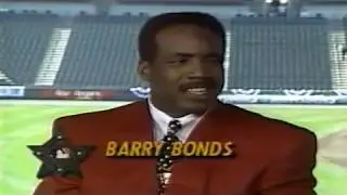 Barry Bonds and Bobby Bonilla being JERKS,  Frank Thomas being a COOL cat