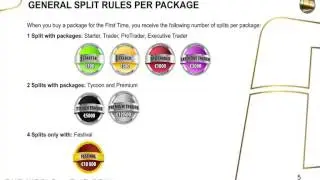 Split rules and strategies - Onecoin 2016