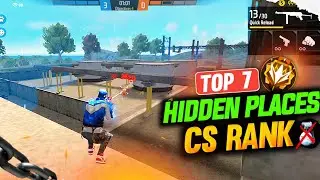 TOP 7 CS RANK HIDDEN PLACES IN BERMUNDA MAP || CS RANK TIPS AND TRICKS || CLASH SQUAD SECRET PLACES