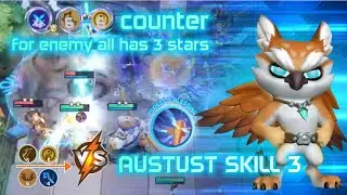 MAGIC CHESS SKILL AUSTUS 3 COUNTER FOR ENEMY ALL HAS 3 STAR