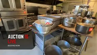 Bank-Owned: Commercial Kitchen Equipment, Furniture & Supplies